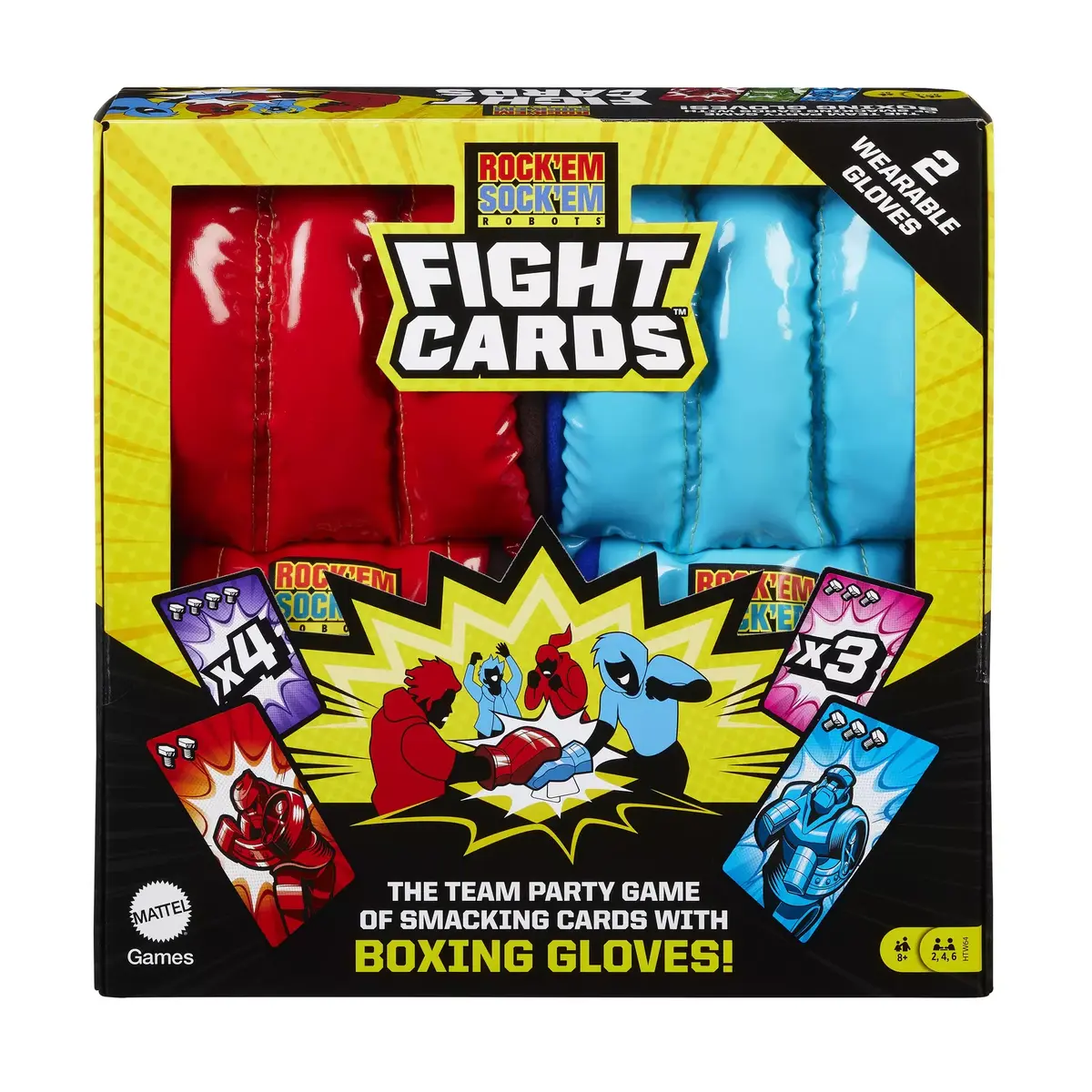 Kāršu spēle MATTEL Rock ‘Em Sock ‘Em Robots Fight Cards Photo 15