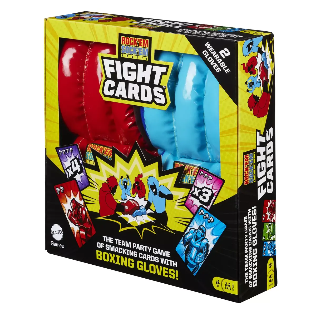 Kāršu spēle MATTEL Rock ‘Em Sock ‘Em Robots Fight Cards Photo 16