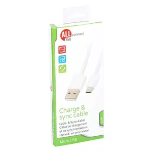 Car Micro USB Charger All Ride 2089904, 1.2 m cable, 2A output