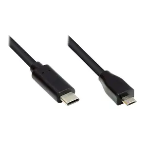 USB кабель Alcasa GC-M0125 USB 2.0 5 м USB C Micro-USB B черный