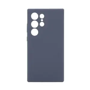 Силиконовый чехол Soft Touch Evelatus для Samsung Galaxy S24 Ultra — Midnight Blue