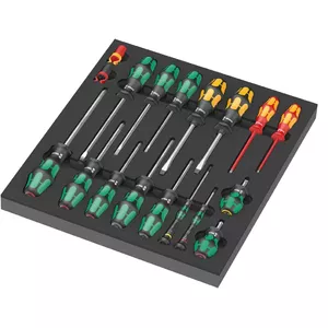 Manual screwdriver Set Wera 05150101001 Width 344 mm Length 392 mm