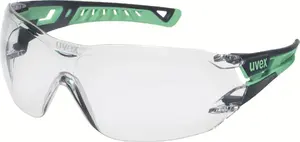 Safety glasses UVEX Pheos NXT Planet FBL SV Exc Anth/Jade — UV protection, anti-fog coating