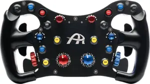 Racing wheel Ascher Racing F64-USB V3 — butterfly-style ergonomic design, USB connection