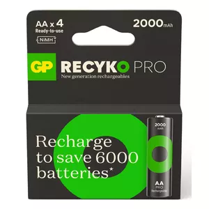 Аккумулятор GP Batteries ReCyko Pro GPRCP200AA167C4 AA NiMH 30g