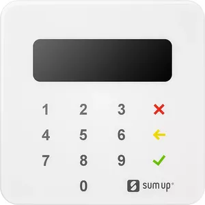 SumUp Air viedkaršu nolasītājs Iekštelpu/āra Bluetooth sistēma Balts