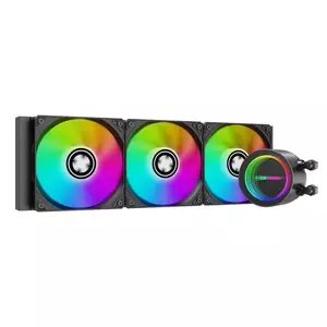 Xilence XC997 Datora dzesēšanas sistēma Procesors Šķidruma dzesēšanas komplekts 12 cm Melns 1 pcs