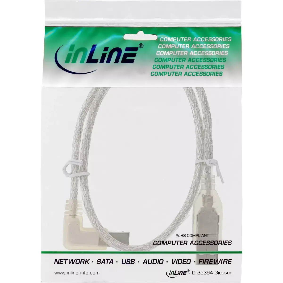 USB 2.0 kabelis InLine 34516L Photo 2