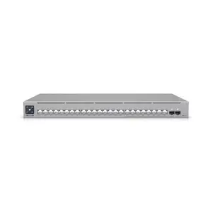 Managed switch UBIQUITI Pro Max 24 PoE — 24 ports (16 Gb, 2 x 10G SFP+, 8 x 2.5G), 400W PoE budget, L3, rack-mount