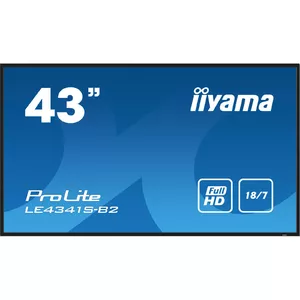 Цифровая панель iiyama PROLITE LE4341S-B2 42.5" LCD Full HD 1920 x 1080