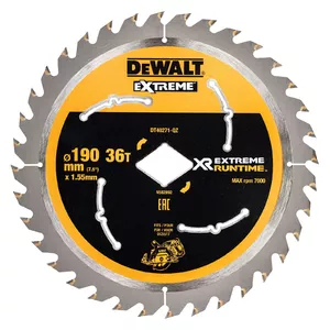 Циркулярный пильный диск DeWALT DT40271-QZ прочная конструкция точное резание