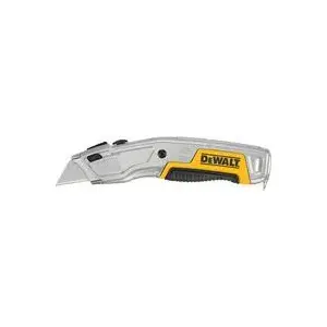 Retractable Utility Knife DeWalt DWHT10054-0 with ergonomic handle, replaceable blade