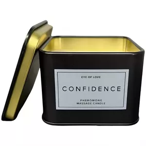 Masāžas svece Eye of Love Confidence 150 ml — sildošs masāžas eļļas svece