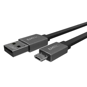 USB cable Emtec T700B 1.2m USB A Micro-USB B Black
