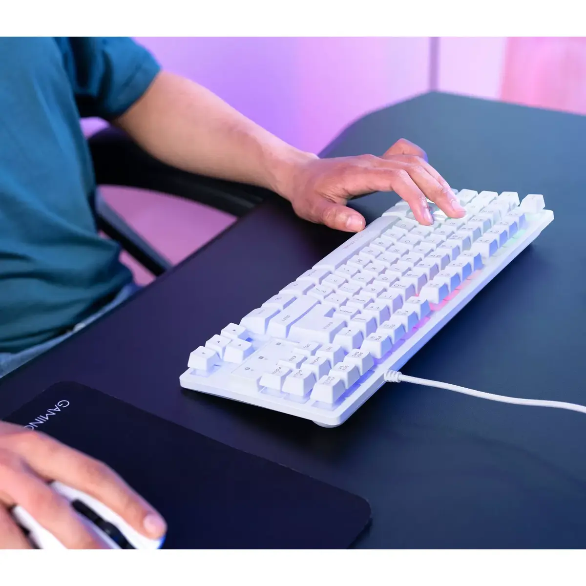 Spēļu tastatūra Trust GXT 833W Thado Photo 6