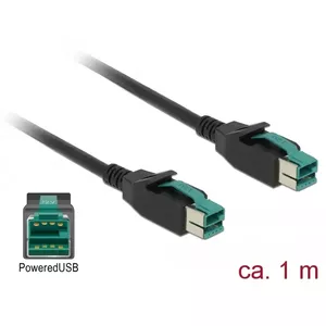 Power Cable DeLOCK 85492 1m PoweredUSB