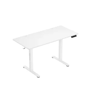 Elektriski regulējams galds mark adler MA-Leader 7.0 White — motorizēta pacelšana, 120×60 cm, 72–118 cm, 80 kg slodze