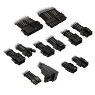 Cable Extension Kit Kolink Core Pro ZUAD-1502 12V 2x6 Type 2 Jet Black Gunmetal Grey