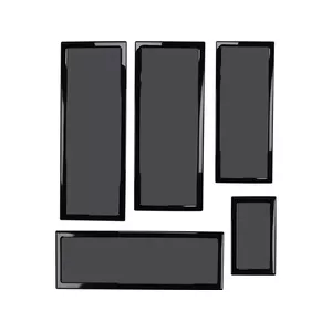 Dust filter set for Lian Li O11 Dynamic (black/black) – compatible replacement panels