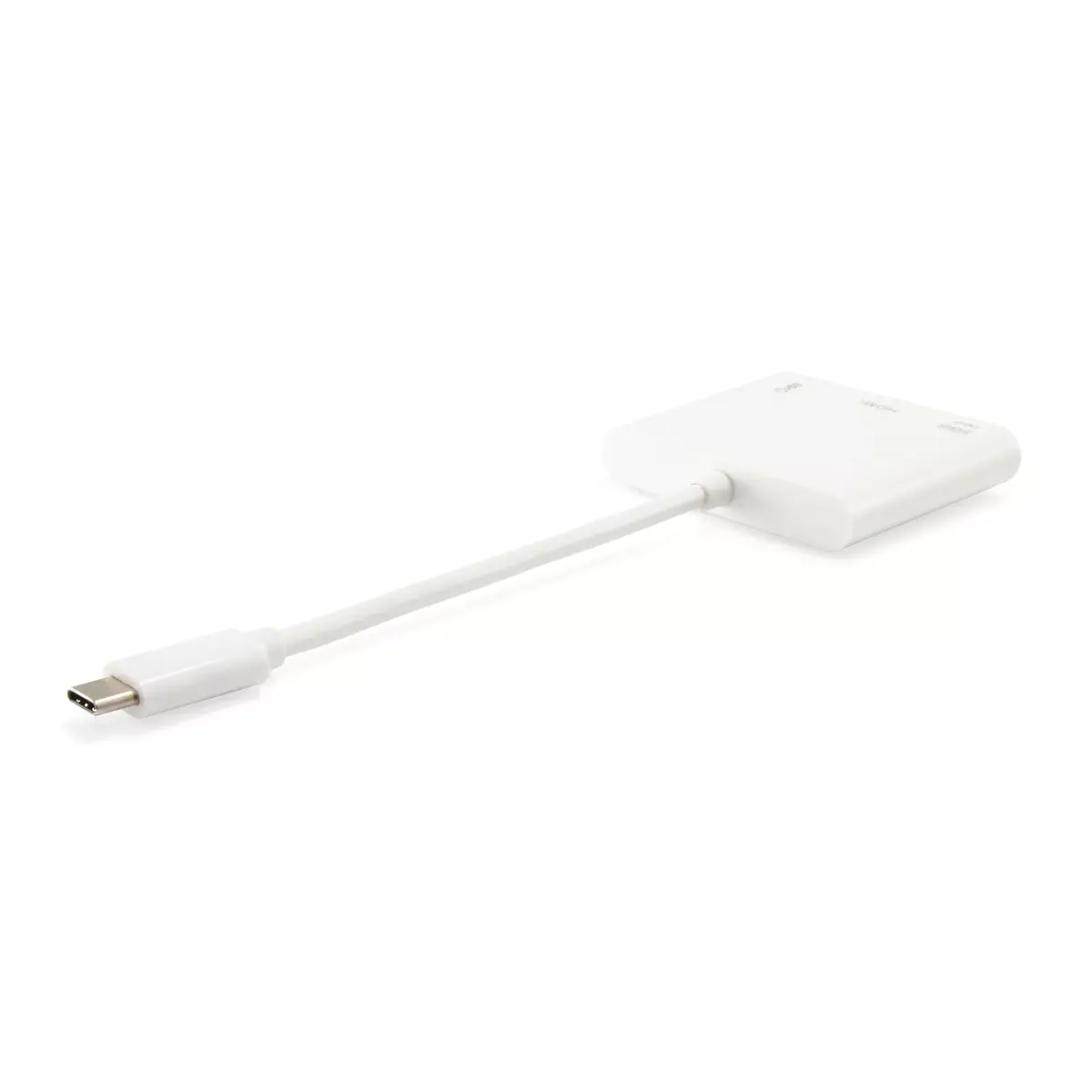 Адаптер USB Type C на HDMI Female/USB A Female/PD Equip 133461 Photo 2