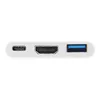 Адаптер USB Type C на HDMI Female/USB A Female/PD Equip 133461 Photo 6