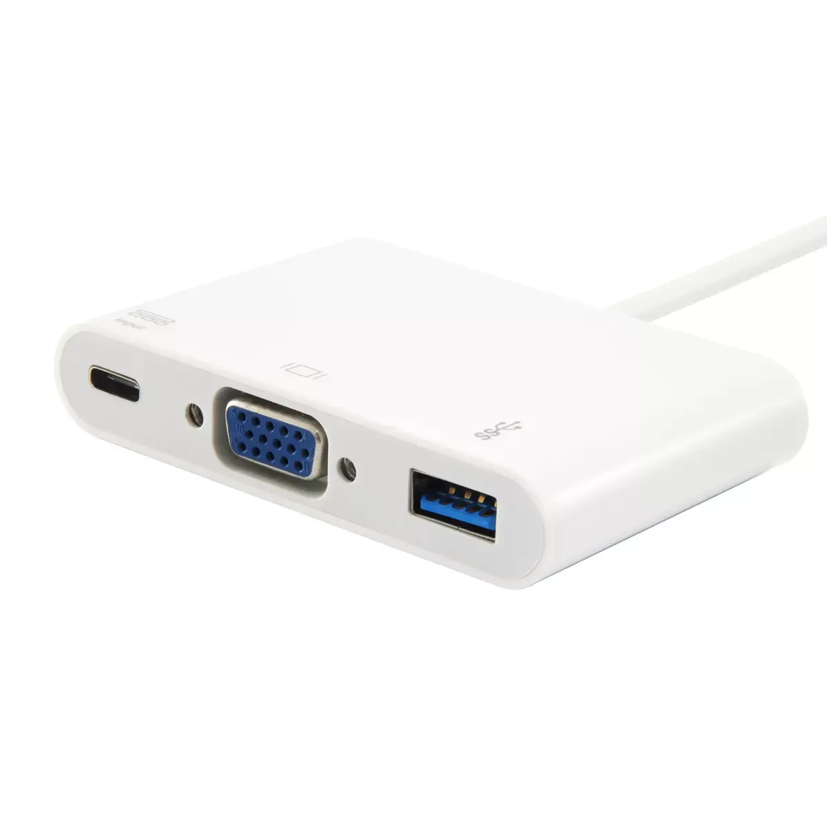 Адаптер USB Type C на VGA Female/USB A Female/PD Equip 133462 Photo 3