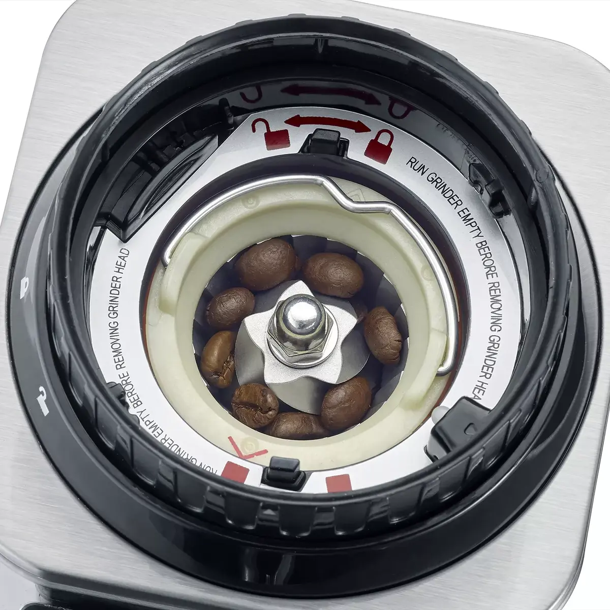 Caso Barista Chef Inox kafijas dzirnaviņa — 150 W, 250 g Photo 6