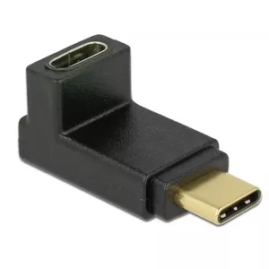Cable Gender Changer DeLOCK 65914 USB Type-C Male to Female Black