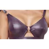 Krūšturis un atvērtas biksītes Cottelli Collection M violets Photo 5
