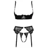 Набор белья Cottelli Collection 85B чёрный Photo 6