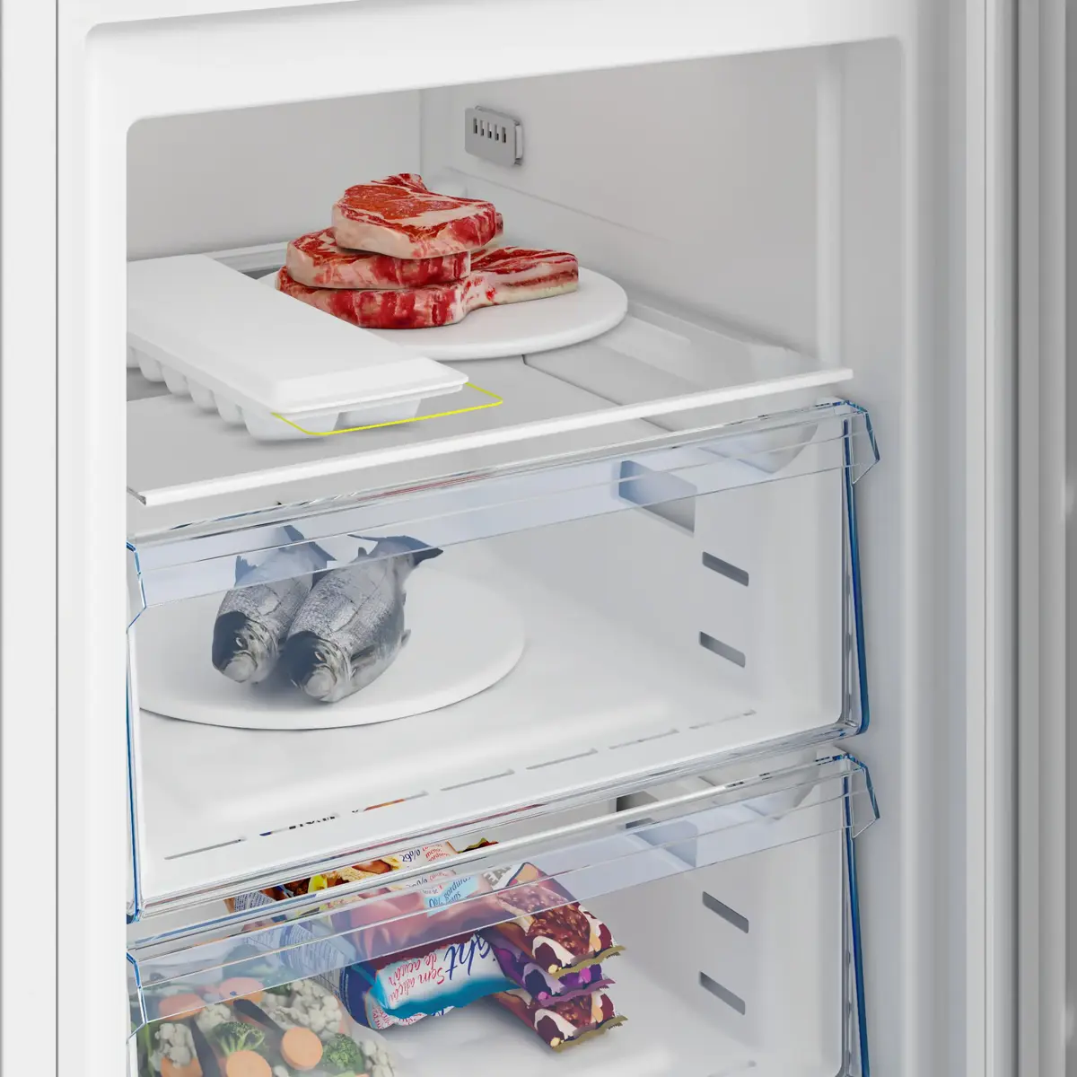 Beko B5RFNE274W Saldētava Photo 5