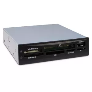 Card Reader Inter-Tech CI-02 USB 2.0 Internal Black