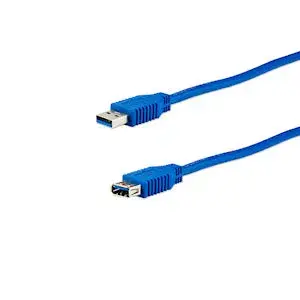 USB кабель e+p CC 318/1 USB 3.2 Gen 1 1.5м Синий