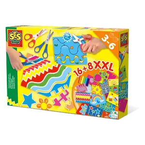 Scissors Set SES Creative I learn to use scissors XXL Multicolour 3-6 years