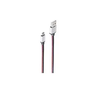 USB кабель ShiverPeaks BS14-50096 0.9м USB A Micro-USB B Красный