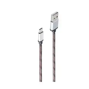 USB Cable ShiverPeaks BS14-50080 0.9m USB A USB C Brown
