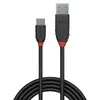 Lindy USB 3.2 Type A uz C Kabelis, 1m, Black Line Photo 2