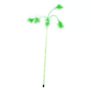 Игрушка-удочка для кошек DINGO OGI Green 21170 — 2.1 м интерактивная удочка