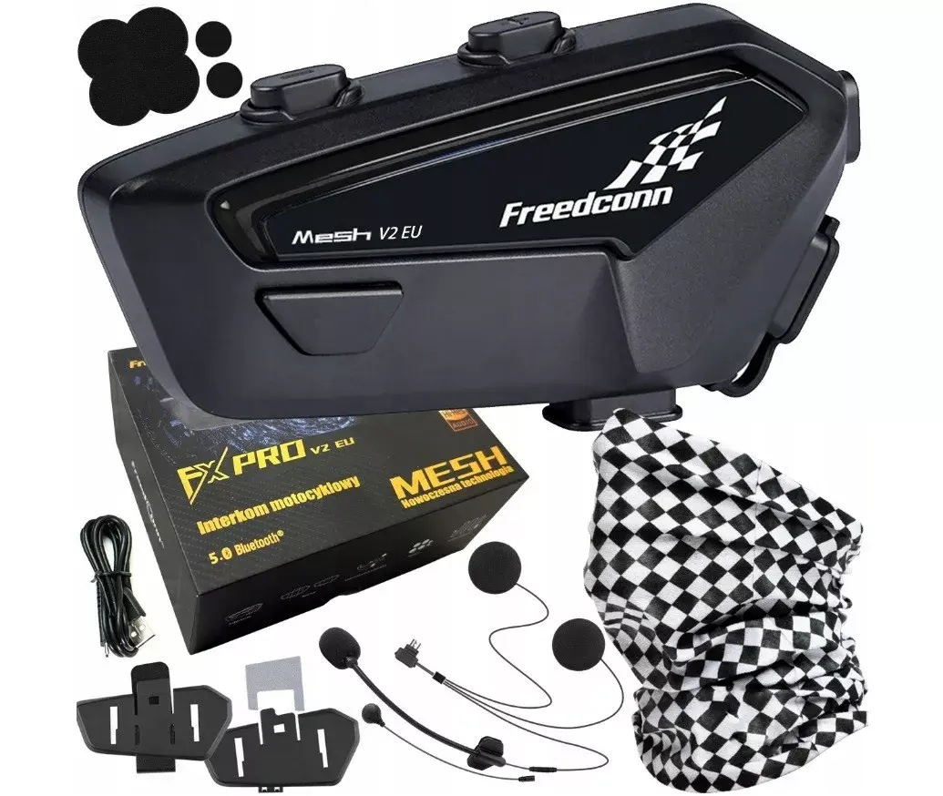 FreedConn FX Pro V2 motorcycle intercom Photo 2