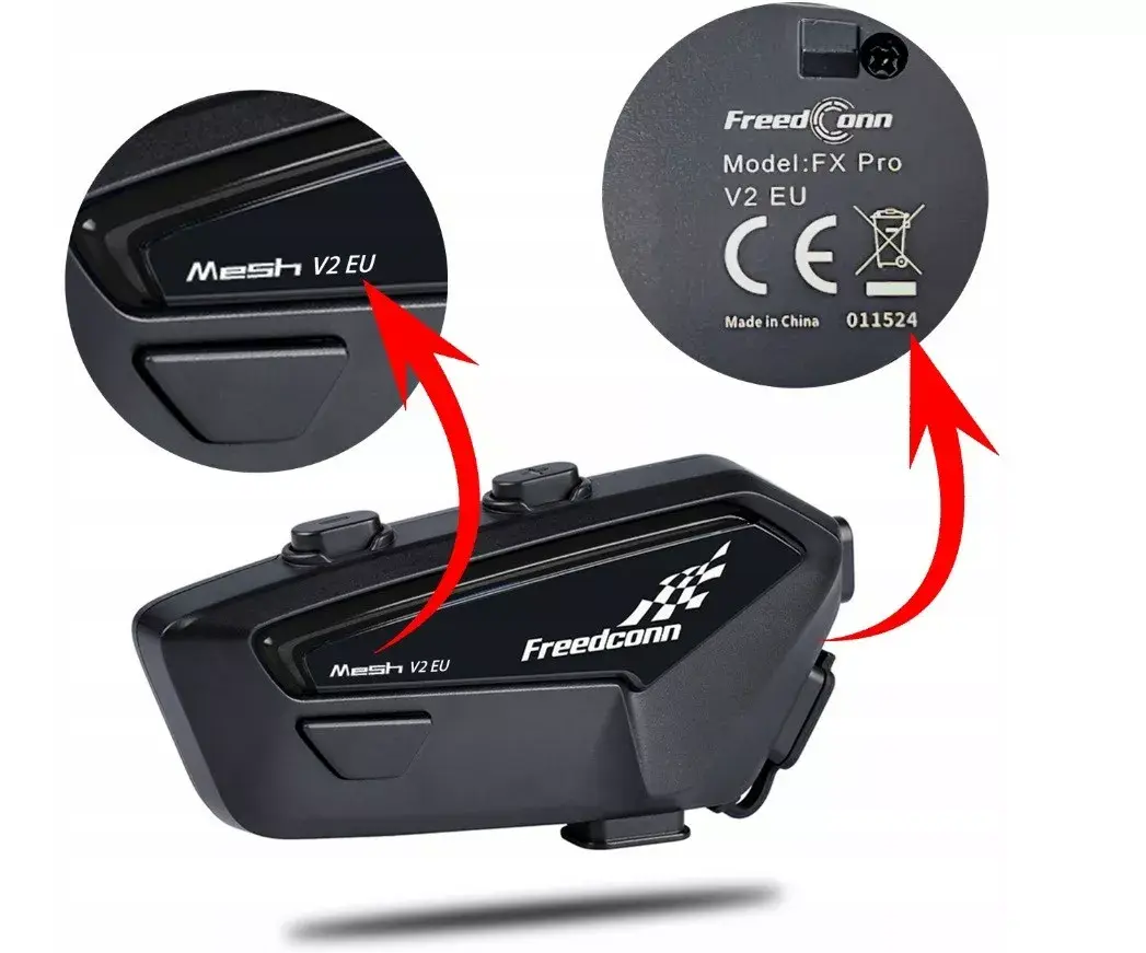 FreedConn FX Pro V2 motorcycle intercom Photo 5