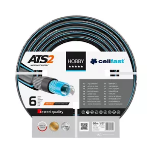 CELLFAST 16-201 garden hose 50 m Above ground Black