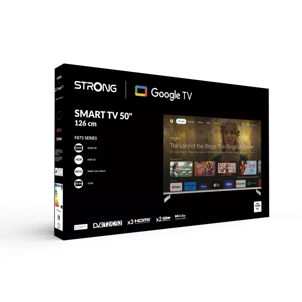 STRONG SRT 50UF8733 50" QLED 4K Smart TV Photo 5