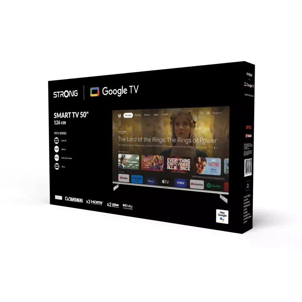 STRONG SRT 50UF8733 50" QLED 4K Smart TV Photo 6