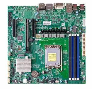 Supermicro MBD-X13SAZ-Q Micro ATX Motherboard with Intel Q670E Chipset, DDR5-SDRAM Support, and LGA1700 Socket for 12th, 13th, and 14th Gen Intel Core Processors