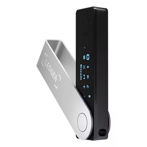 USB stick hardware wallet Ledger Nano X Black Silver Bluetooth USB-C