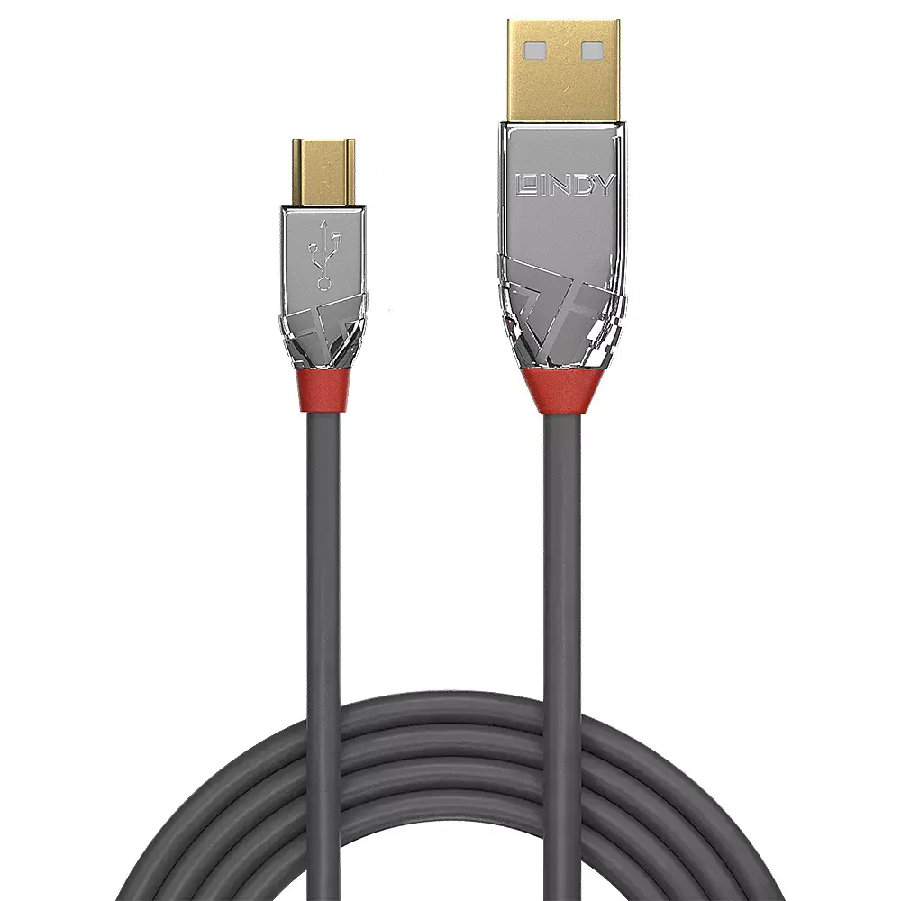USB Cable Lindy 1m Type A to Mini-B Photo 2