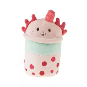 Мягкая игрушка Epee Bubble Tea Mascot Bubbles 21 см — клубничный персонаж плюш
