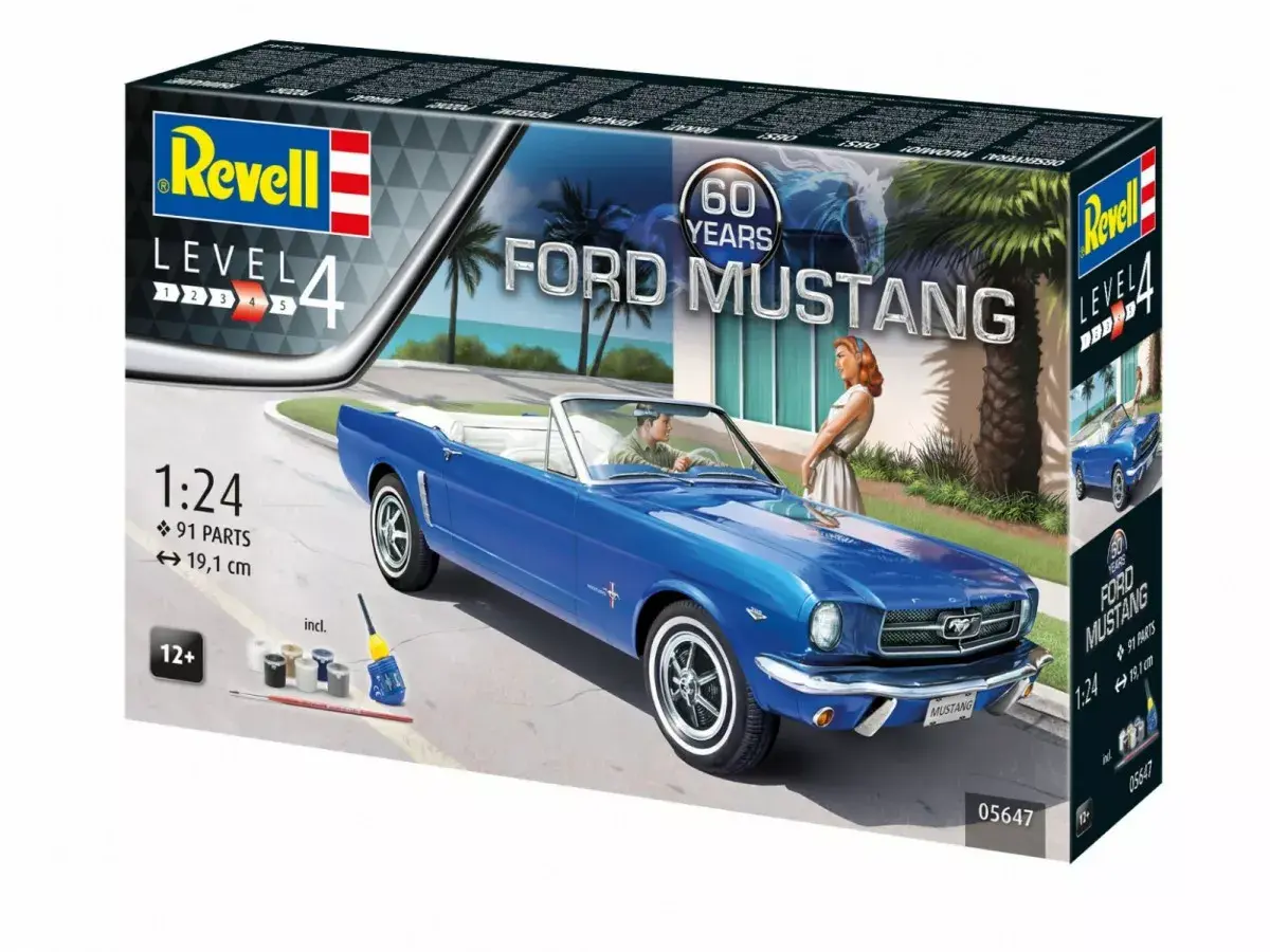 REVELL Ford Mustang 60th Anniversary модель 1:24 Photo 7