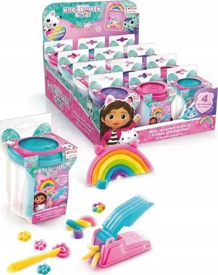 Epee Gabby's Dollhouse My Rainbow Creations — набор пластилина Photo 5