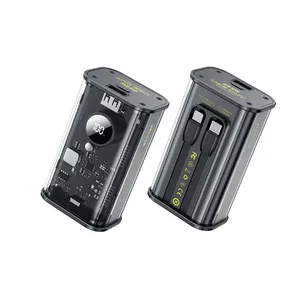 Power Bank WK-WP-345_BLACK, 1000 mAh Fast Charging